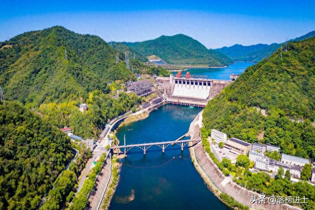 杭州新安江水电站，风景如画，曾经的建筑奇迹成为了著名景点
