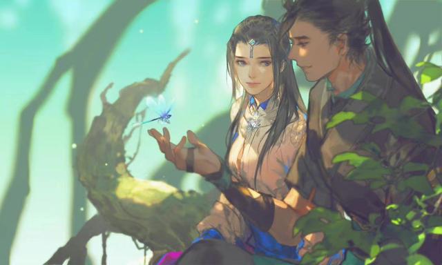 插画图，插画图片手绘（超有故事感的古风中国风插画）