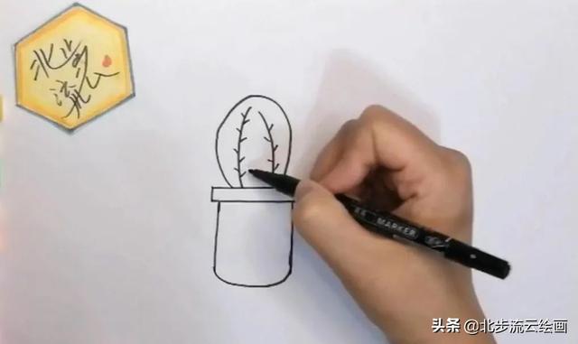 画鱼的图片简单又好看，怎样画鱼比较简单（儿童简笔画教程：仙人掌）