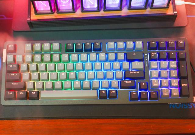 达尔优键盘键位图，达尔优游戏键盘108键高清（达尔优A98机械键盘上手体验）