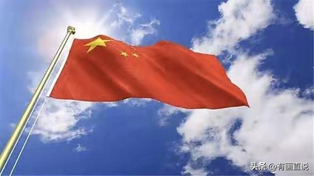 五星红旗的画法步骤，如何画五星红旗（线描简笔画国旗画法）