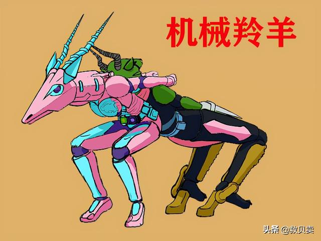 假面骑士沙雕图，微信头像，假面骑士沙雕图（粉丝设计假面骑士利维斯4种羚羊形态）