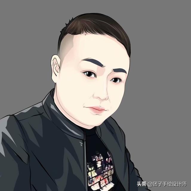 男生真人动漫头像微信，男生真人动漫头像（换一换你的微信头像中年男士真人手绘卡通漫画头像）