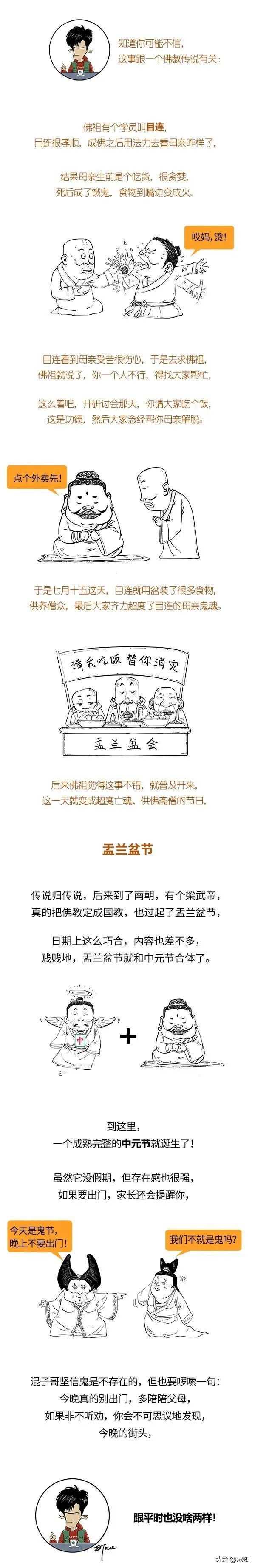 中元节是鬼节吗，中元节为什么有人称之为鬼节（连中元节都不懂，你糊弄个鬼啊）