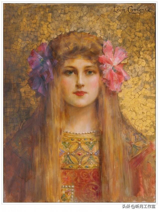 世界人物肖像名画，世界人物名画（十九世纪法国学院派著名画家科莫四十三幅传世世界名画赏析）