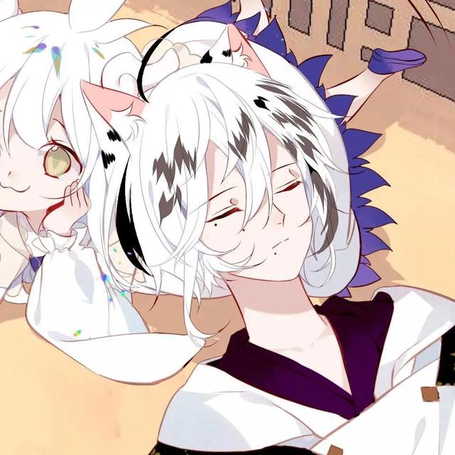 动漫情侣头像ins高级质感，动漫情头#ins微信（好看的动漫情头丨“满眼都是你”）