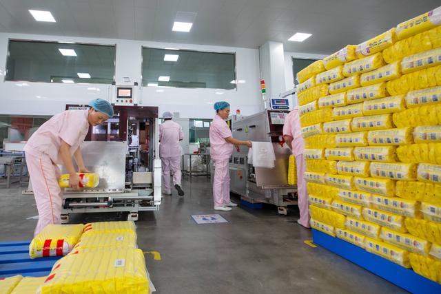 挂面生产线介绍，挂面生产工艺流程和工艺操作要求（今麦郎智能化挂面高速生产线项目正式投产……）