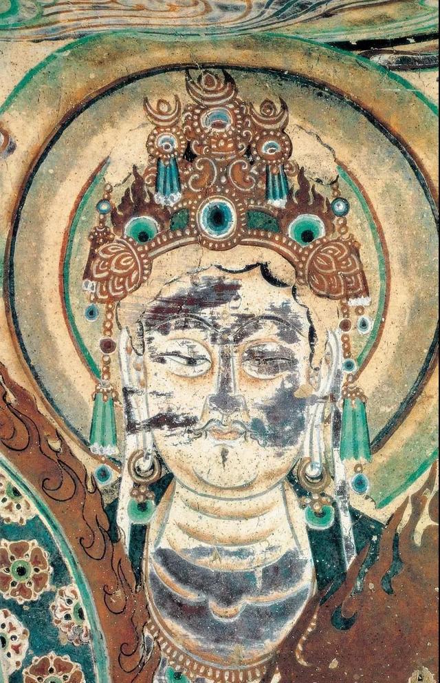 敦煌壁画图片大全，敦煌飞天壁画高清图（敦煌壁画对于中国画坛的影响）