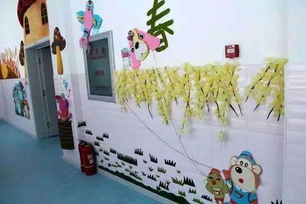 幼儿园环创主题墙图片，简单上档次幼儿园环创（春天你好丨幼儿园春季主题环创系列）