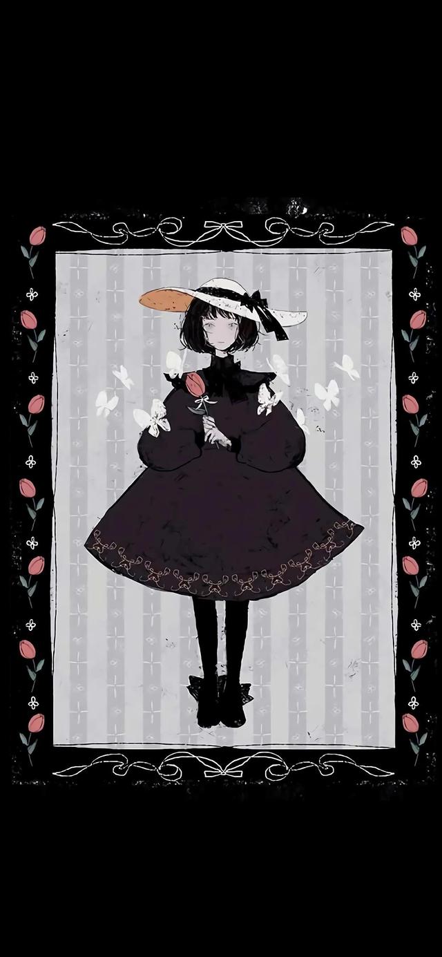 黑暗风格背景图,比较丧的背景图片(壁纸,复古暗黑风)