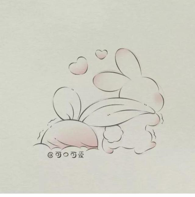 怎样画小兔子简笔画，怎样画小兔子简笔画有颜色（可爱简笔画小兔子）