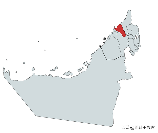 阿拉伯联合酋长国，阿联酋7个酋长国概况