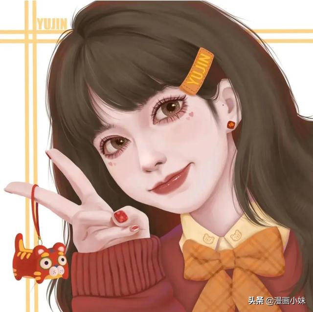 今年最火的闺蜜头像，最近超火闺蜜头像微信（2022新年喜庆好运的闺蜜头像来了）