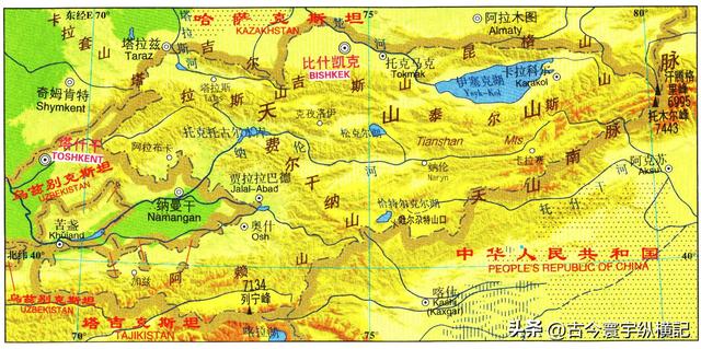 亚洲属于哪个国家，黎巴嫩是哪个国家（亚洲各国地形图）