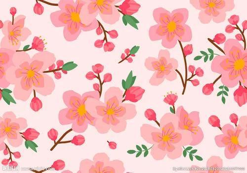 如何画简单好看的桃花，如何画简单好看的桃花图（分享图片：手绘桃花）