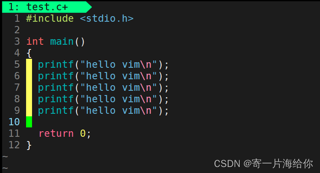 vim行号显示，vim显示行号（Linux下vim各模式的操作你了解吗）