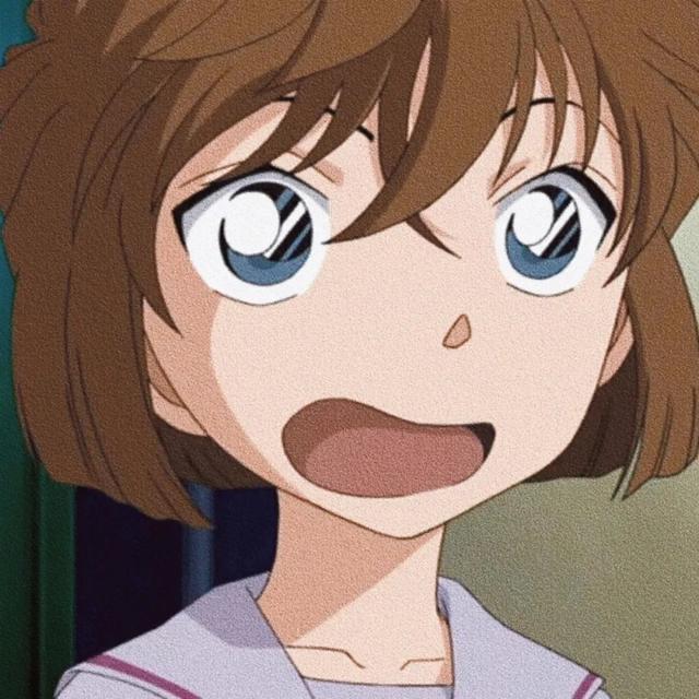 名侦探柯南里面的小哀头像，100张灰原哀头像合集
