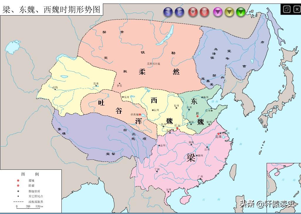 中国古代朝代顺序，中国古代朝代顺序歌诀（我国历代封建正统王朝的更迭顺序）