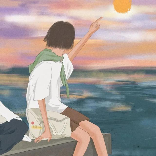 最美日落的头像微信，最美日落的头像（2022最新微信头像）