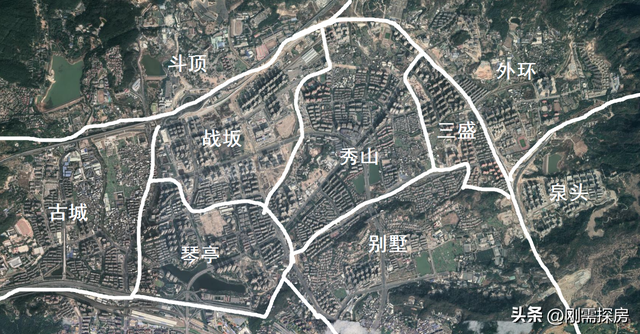 五四北泰禾广场，福州五四北商业综合体（五四北，成也鼓楼，败也鼓楼）