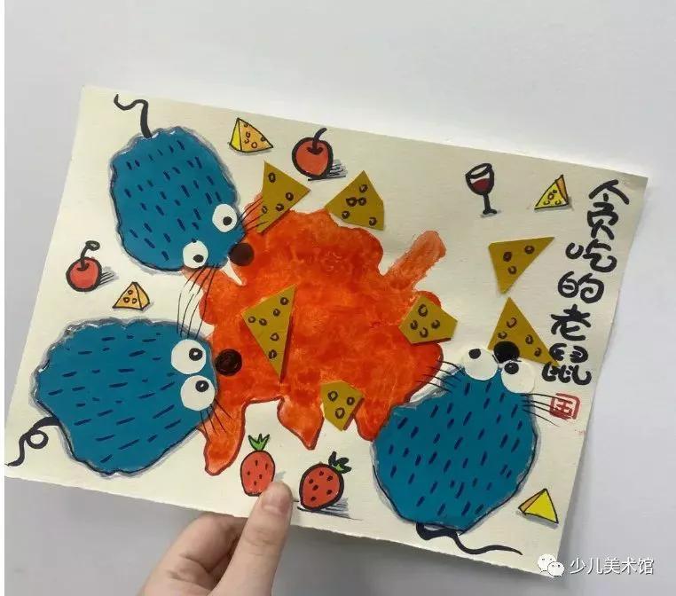 手工作品图片大全,手工作品图片大全简单(创意手工制作 线描 马克笔