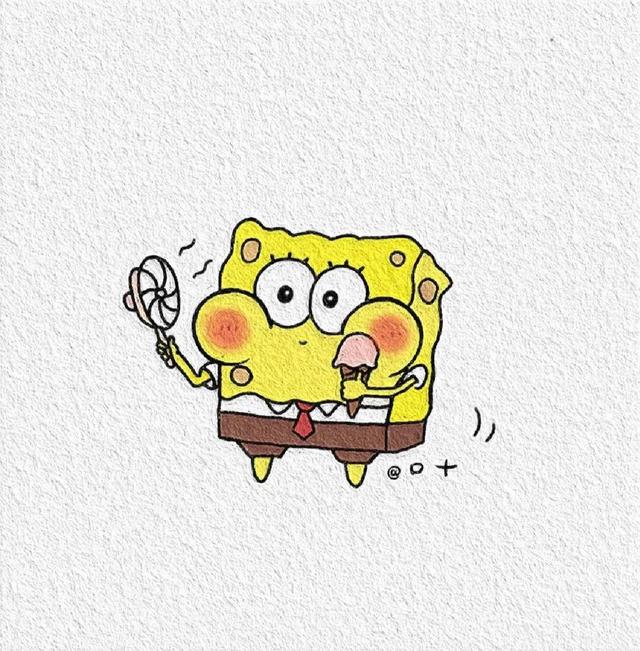 海绵宝宝人物，顾云曦.可爱海绵宝宝动画片人物微信（海绵宝宝和派大星动漫头像）