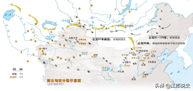 匈奴人是现在的什么人，胡人是现在的什么人（欺负汉朝上百年的“匈奴”）