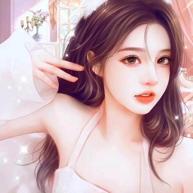 女生图片唯美清新，唯美清新女生头像微信（清新唯美的女生手绘漫画）