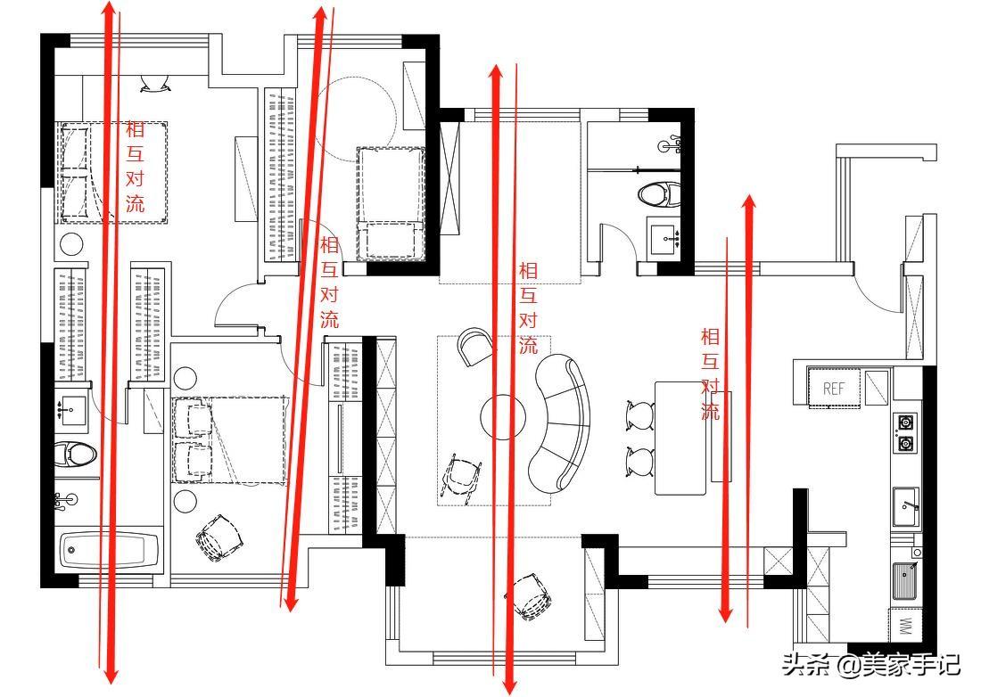 客厅无阳台的装修案例（成都夫妇155）