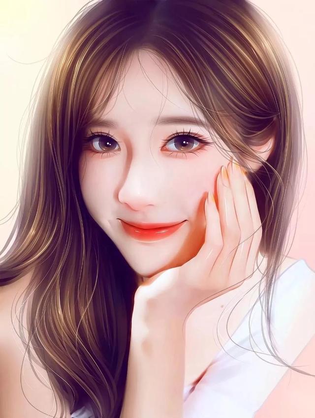 女生图片唯美清新，唯美清新女生头像微信（清新唯美的女生手绘漫画）