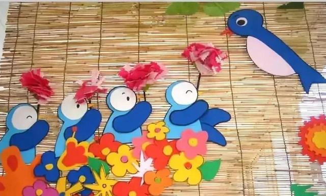 幼儿园环创主题墙图片，简单上档次幼儿园环创（春天你好丨幼儿园春季主题环创系列）