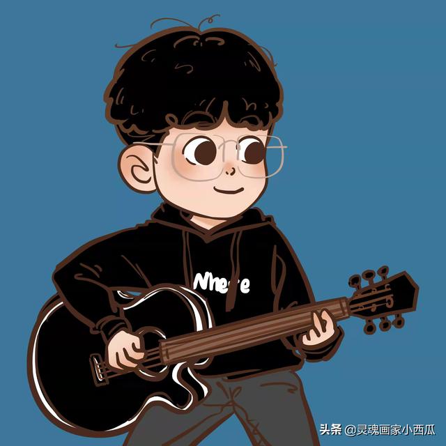 普通的头像微信，普通的头像（手绘的卡通微信头像）