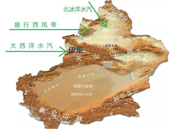 新疆海拔多少米图片