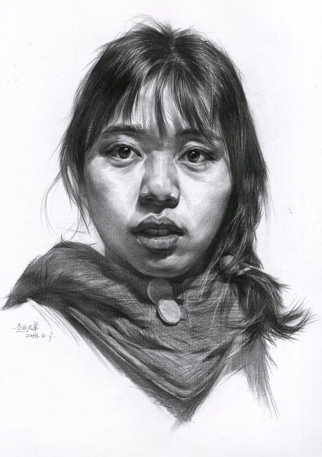 女生的头发怎么画，动漫女生的头部怎么画呢（教你画头发的细致教程）