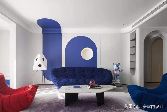适合年轻的情侣表，现代时尚蓝紫迷情丨年轻夫妻自己的家丨茶小谜推荐