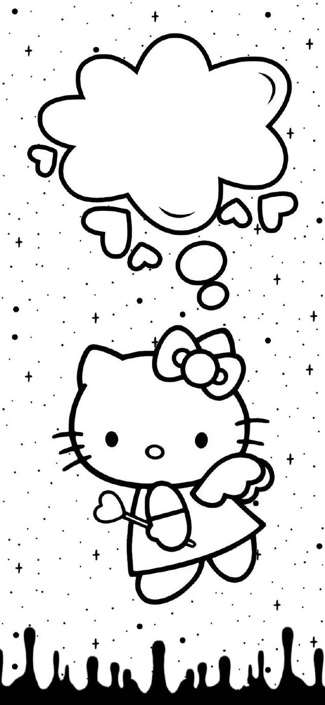 超可爱的hello kitty背景图，超可爱的女生头像（总有人陪你可可爱爱）