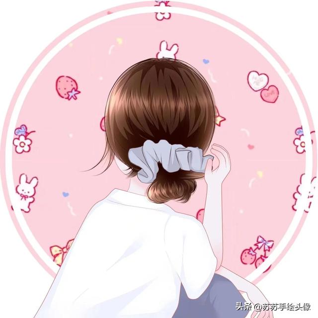 换个头像吧，超萌超可爱的女生卡通头像，八月你好