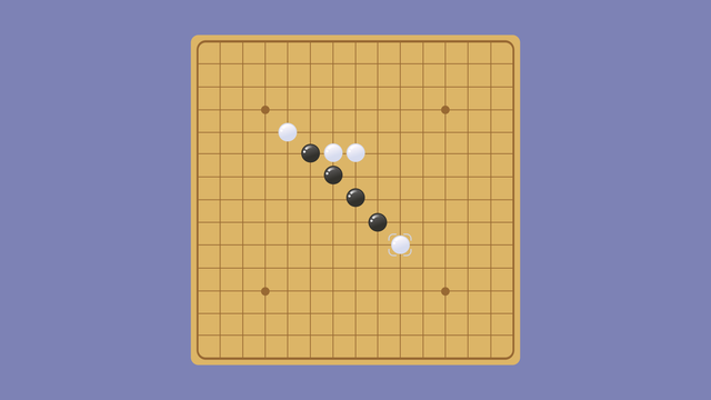 五子棋先手必胜，五子棋快速必胜下法之一（五子棋先手必胜下法01）
