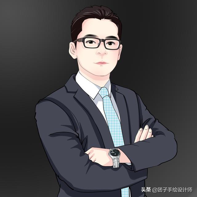 帅哥动漫图片头像，帅哥卡通头像（换一换你的微信头像中年男士真人手绘卡通漫画头像）