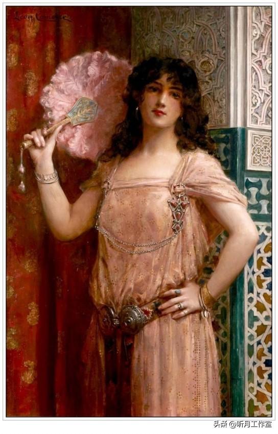 世界人物肖像名画，世界人物名画（十九世纪法国学院派著名画家科莫四十三幅传世世界名画赏析）