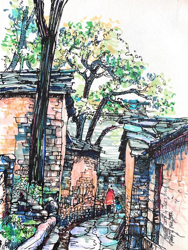 马克笔干了怎么办，马克笔干了怎么擦掉（如何快速上手马克笔淡彩速写）