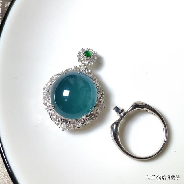 翡翠蓝水是什么意思，天空蓝翡翠成新晋网红