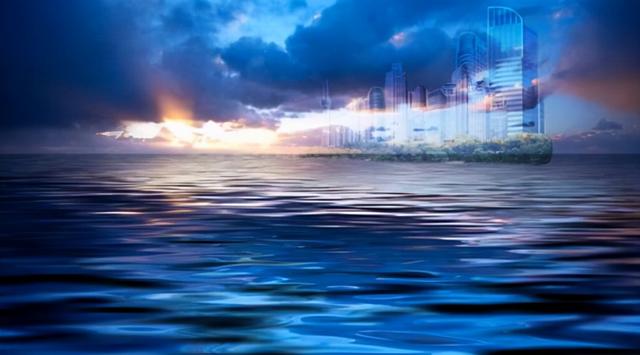 生活中有哪些海市蜃楼现象，生活中有哪些海市蜃楼现象及原因（空中一列火车飞驰而过）