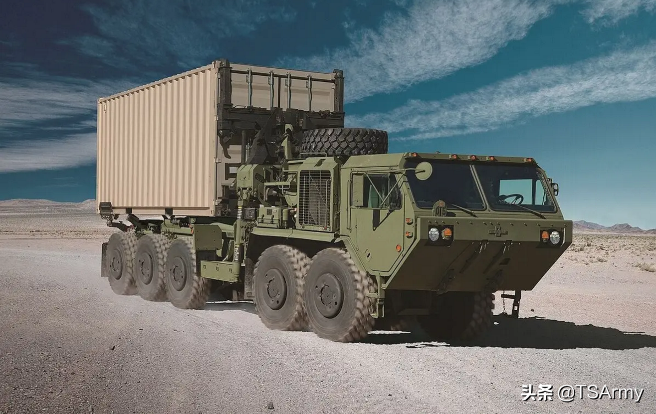 一种多通途军用重卡,并分为8x8和10x10版本,通常情况下都是作为运载车
