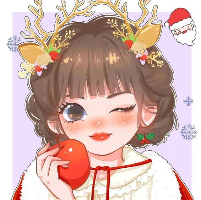 可爱卡通图片女孩甜美，啊啦 可爱卡通图片女生微信（超可爱的手绘女生头像）