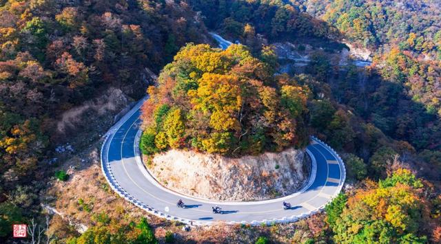 红岭公路自驾游最佳路线图，我叫“金寨中国红岭公路”
