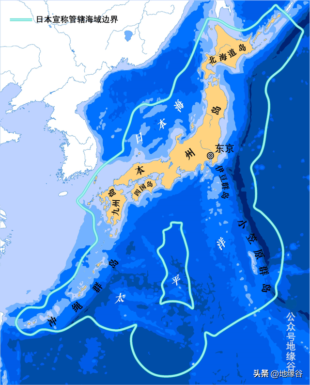 日本地理位置介绍，日本地理位置介绍英文（日本有447万平方千米）