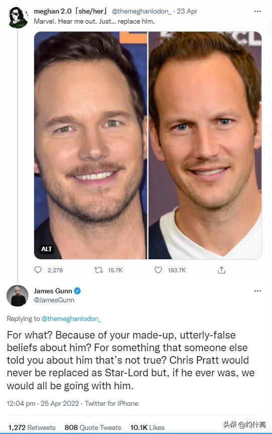 星爵演员叫什么名字，星爵演员叫什么名字女（卷入丑闻后被要求撤换-克里斯·帕拉特）