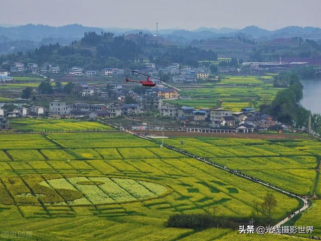 潼南旅游景点，马龙山（3月重庆最大的油菜花海—潼南崇龛油菜花赏花踏青“避坑”指南）