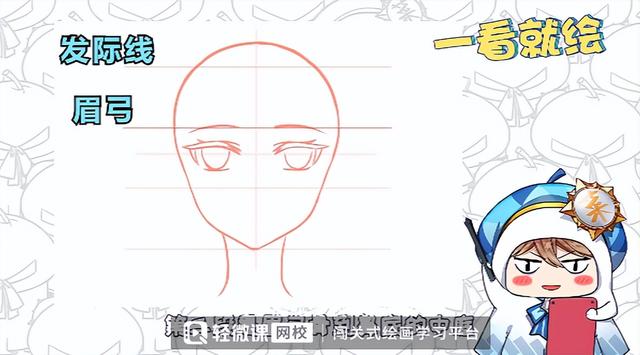 怎样画眼睛新手入门简单易学，新手画好插画人物脸部教程